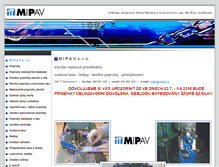 Tablet Screenshot of mipav.cz